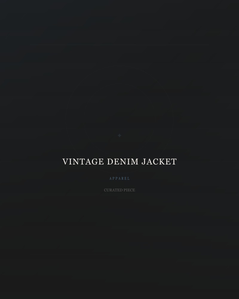 Vintage Denim Jacket