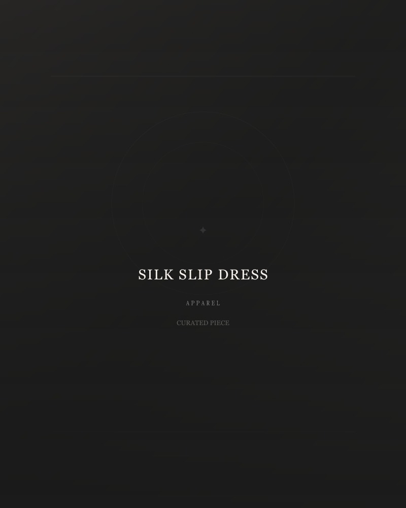 Silk Slip Dress